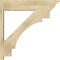 Ekena Millwork Merced Traditional Rough Sawn Outlooker, Douglas Fir, 8"W x 36"D x 36"H OUT08X36X36MRC01RDF - alternate 4